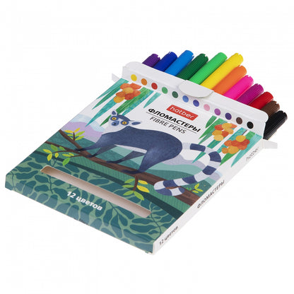 Фломастеры 12цв COLORA, FP_063870