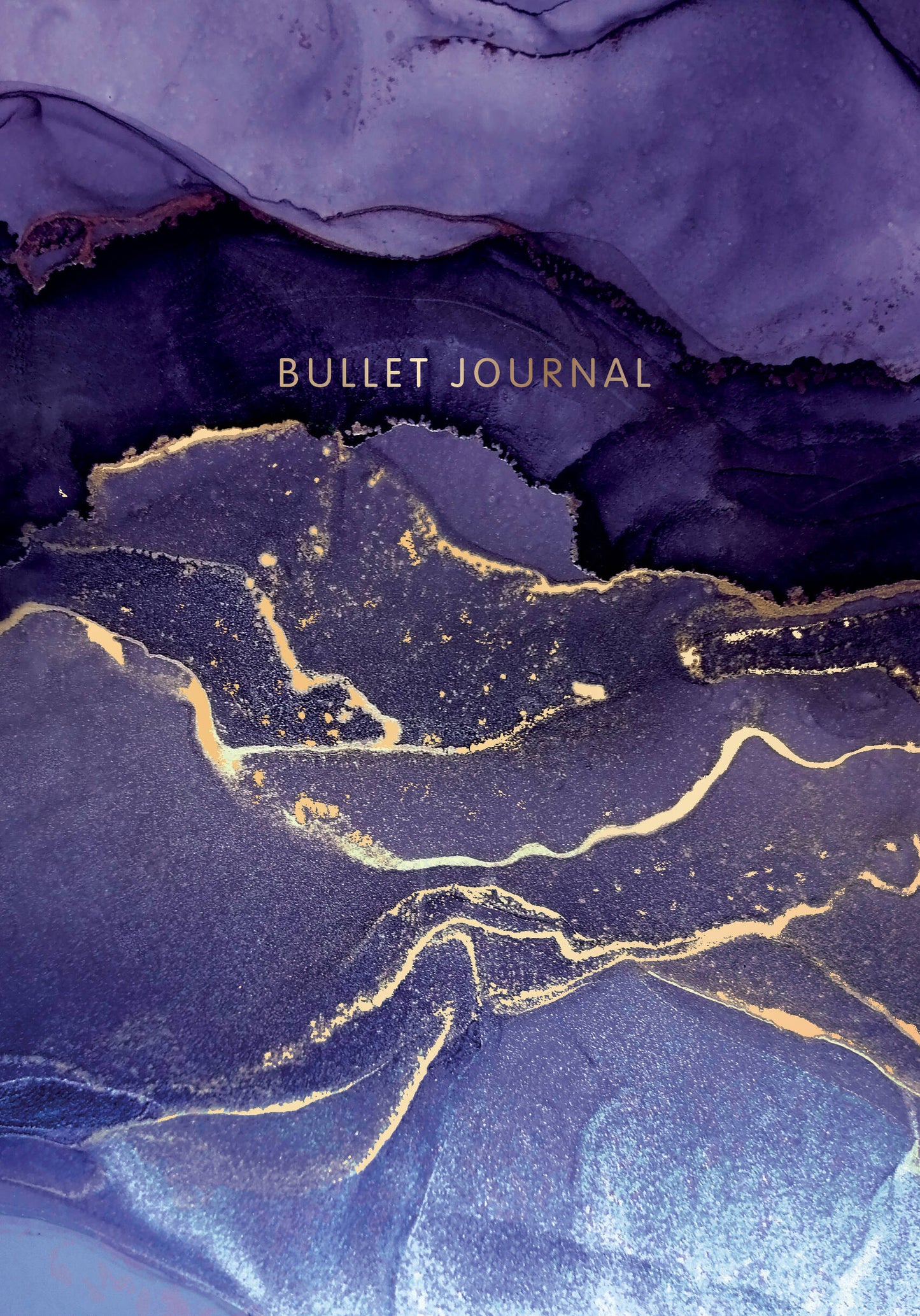 Блокнот в точку: Bullet Journal (мраморный, 160 c., с наклейками)