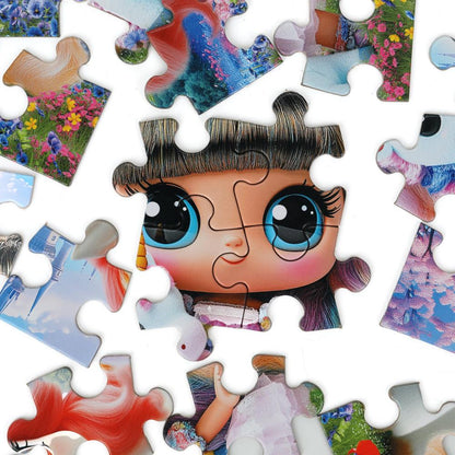 Весёлые подружки пони. Пазлы классические в коробке. Пазл 35 деталей. Умные игры в уп.32шт в кор.8уп