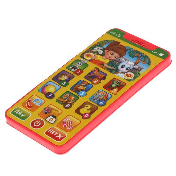 Телефон "БАРТО А." телефон. песни на стихи а.барто. 50 стихов, песен, вопросов, звуков. цифры, цвета