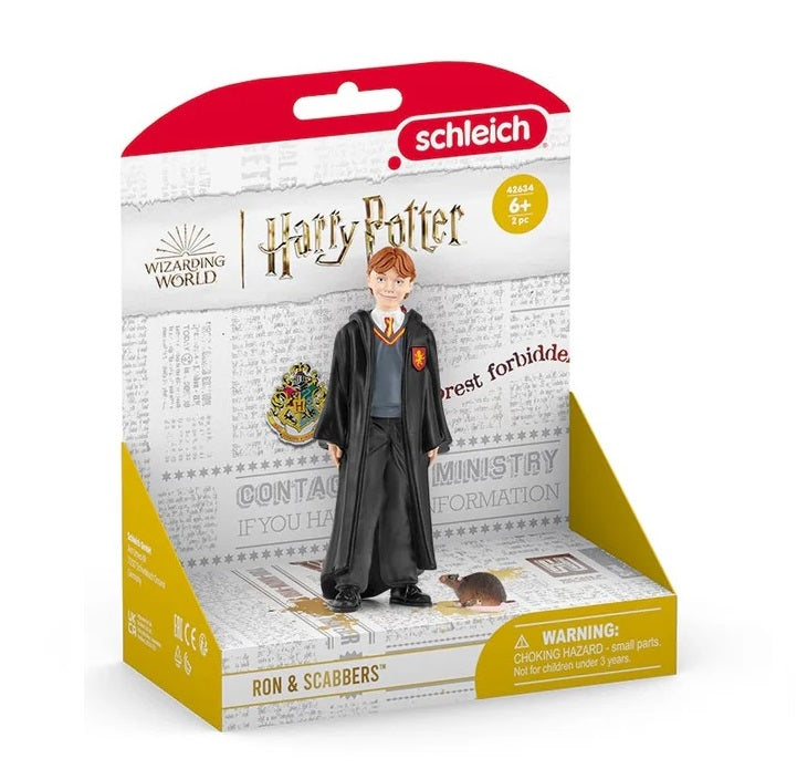 Schleich. Фигурка арт.42634 Harry Potter "Рон Уизли и Короста" (Гарри Поттер)