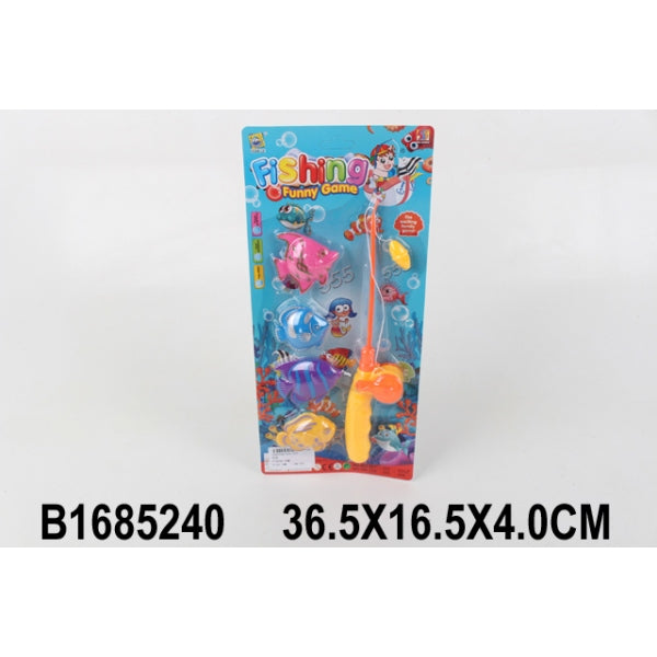 Игра рыбалка 555-223 на карт. в кор.2*120шт