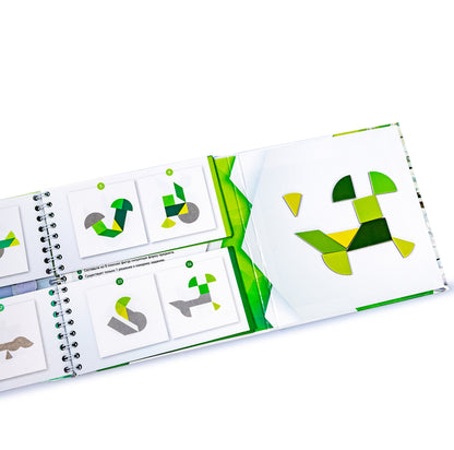 ИГРА МАГНИТНАЯ ГОЛОВОЛОМКА ТАНГРАМ "ЛИСТИК" в кор.50шт