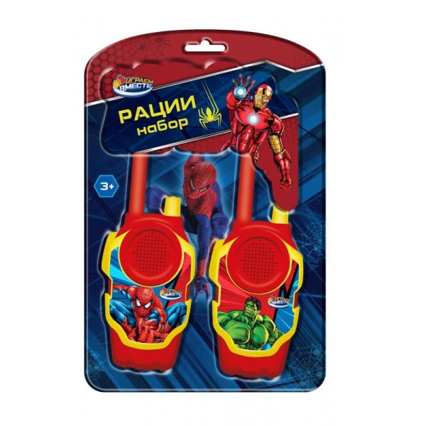 Набор раций блист.28*17*4см ИГРАЕМ ВМЕСТЕ в кор.2*48шт