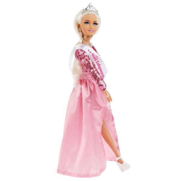 Карапуз. Кукла "София сингл. Мисс совершенство" 29см реалистичные ресницы, акс. арт.66001-BF4-S-BB