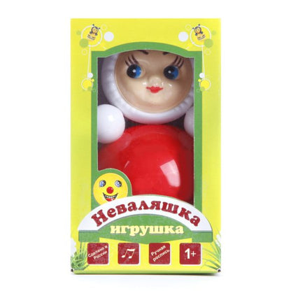 Игрушка-неваляшка Малышка (11 см) артикул 6С-028 в художественной упаковке, EAN - 4620005410282
