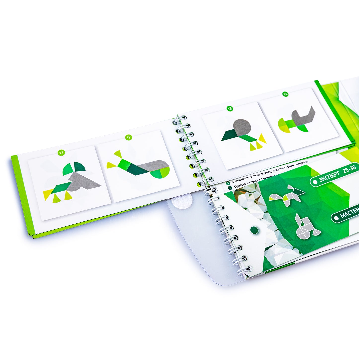 ИГРА МАГНИТНАЯ ГОЛОВОЛОМКА ТАНГРАМ "ЛИСТИК" в кор.50шт