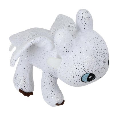 M118612DW-20NS Игрушка мягкая дракон белый 20см, без чипа Добрые игрушки в кор.24шт