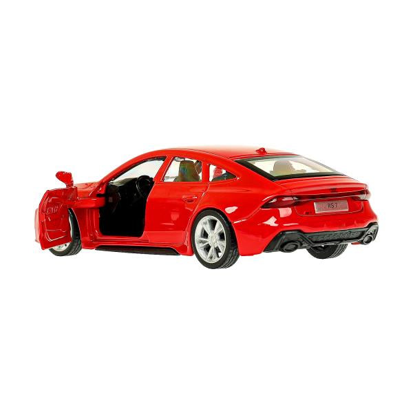 Машина металл AUDI rs7, 11,4 см, двери, инерция, кор. Технопарк в кор.2*48шт