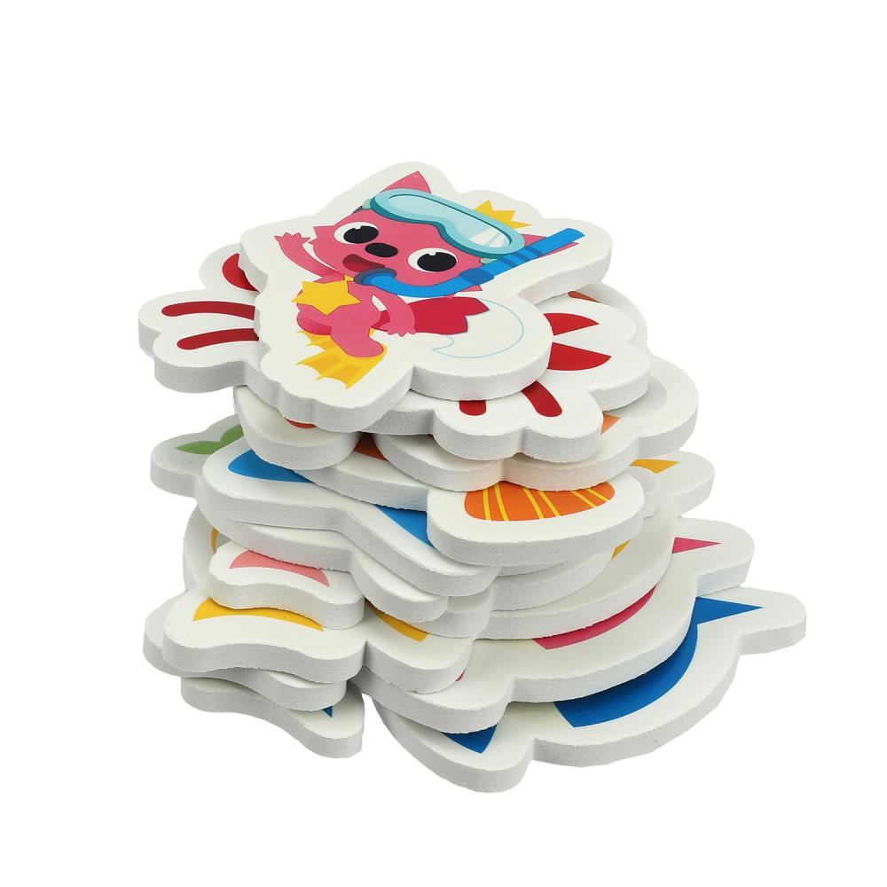 Набор стикеров EVA для ванны 10 шт в наборе КАПИТОШКА в кор.50наб