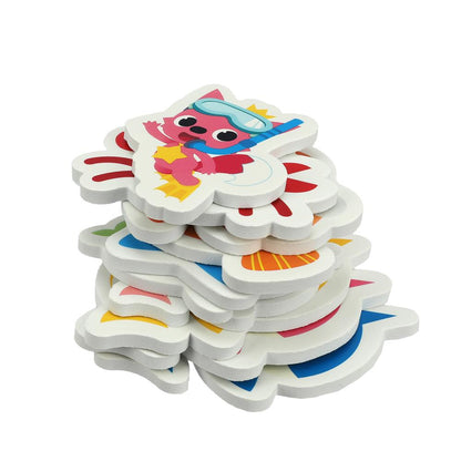 Набор стикеров EVA для ванны 10 шт в наборе КАПИТОШКА в кор.50наб