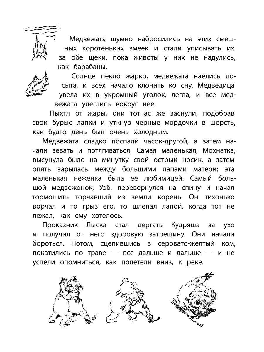 Сетон-Томпсон. Жизнь серого медведя.