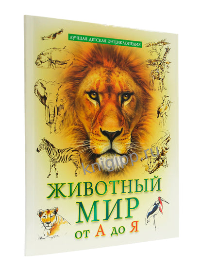 ЛУЧШАЯ ДЕТСКАЯ ЭНЦИКЛОПЕДИЯ новая 96стр. ЖИВОТНЫЙ МИР ОТ А ДО Я