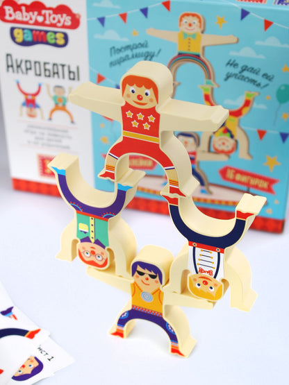 Игра настольная "Акробаты" серия Baby Toys Games 16 шт.