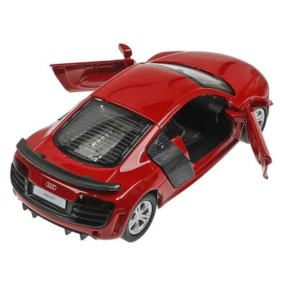 Технопарк. Модель "Audi R8 GT" металл 11,4 см, двери, инерция, красная кор. арт.67333
