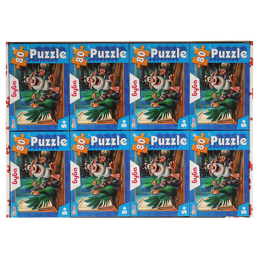 Буба. Пазлы классические в коробке. Пазл 80 деталей. Умные игры в уп.16шт в кор.8уп