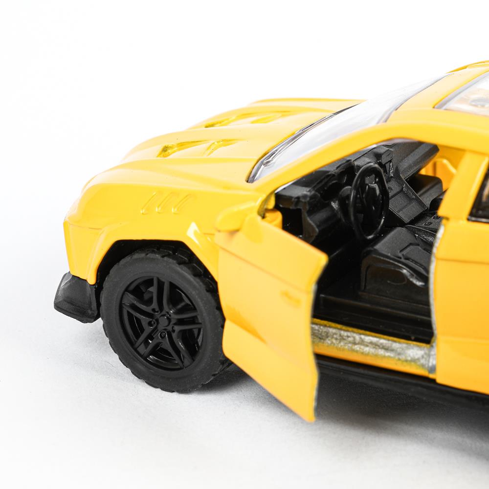 Машина металл свет-звук lamborghini urus 12см,св/зв, двер.инерц.,кор. Технопарк в кор.2*48шт