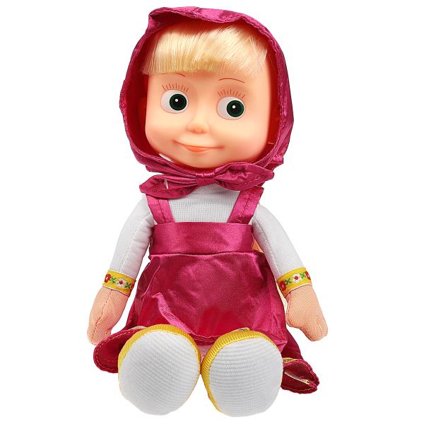 Игрушка мягкая Маша И МЕДВЕДЬ маша 29 см, без чипа, в упаковке. МУЛЬТИ-ПУЛЬТИ в кор.24шт