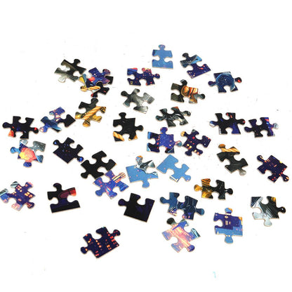 Чёрный рыцарь. Пазлы в коробке 160 деталей. 285х190х33 мм. Умные игры. в кор.24шт