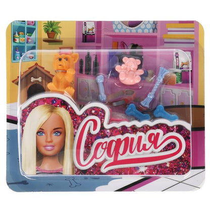 Carapuse. Accessoires pour le cou "Питомец" pour la société avec accessoires. Blister art.PET-01-S-BB