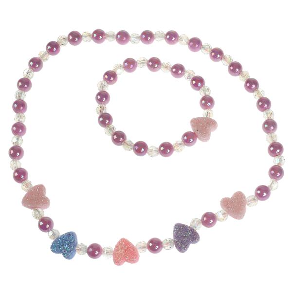 Акс-ры д/девочек ЭНЧАНТИМАЛС бижутерия (кулон+браслет) МИЛАЯ ЛЕДИ уп-10шт в кор.100уп