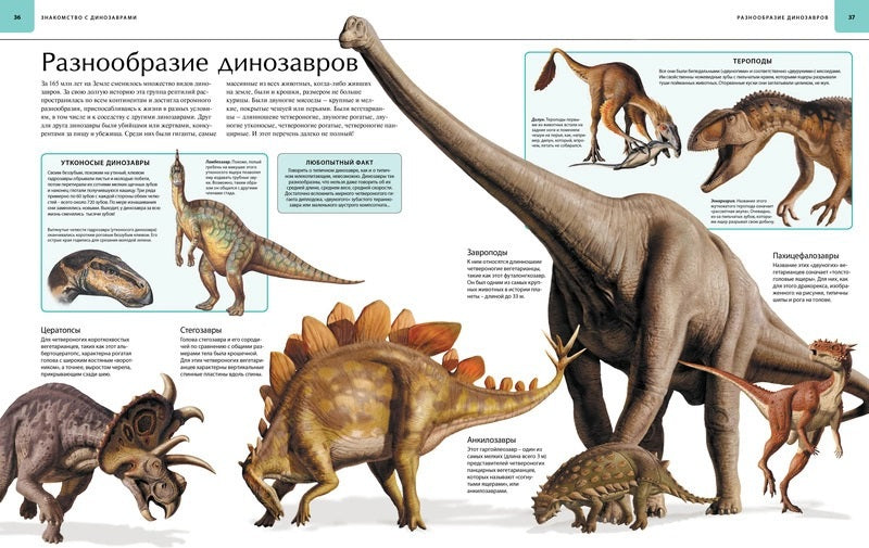 Les dinosaures. Atlas illustré