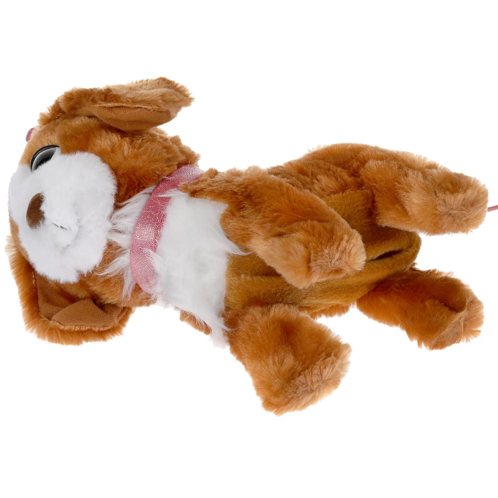 Интерактивный щенок ПЛЯЦКОВСКИЙ М.С. бэтси ходит,с поводком,озвучен в кор. МОЙ ПИТОМЕЦ в кор.12шт