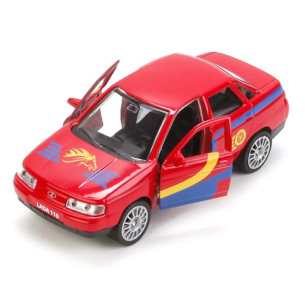 SB-16-44-S-WB 239658 МАШИНА "ТЕХНОПАРК" МЕТАЛЛ. ИНЕРЦ. LADA 110 СПОРТ 12СМ, ОТКРЫВ. ДВЕРИ В РУСС.