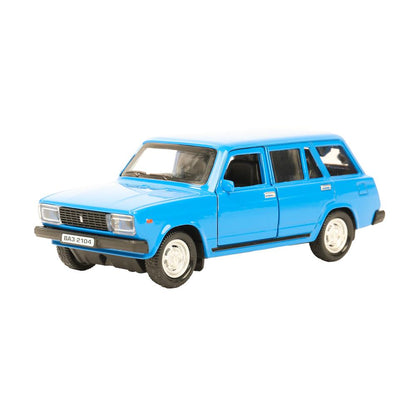 Machine en métal VAЗ-2104 ЖИГУЛИ 12 см, double, bag, инерц, СИНИЙ, кор. Parc technologique dans le cor.2*36шт
