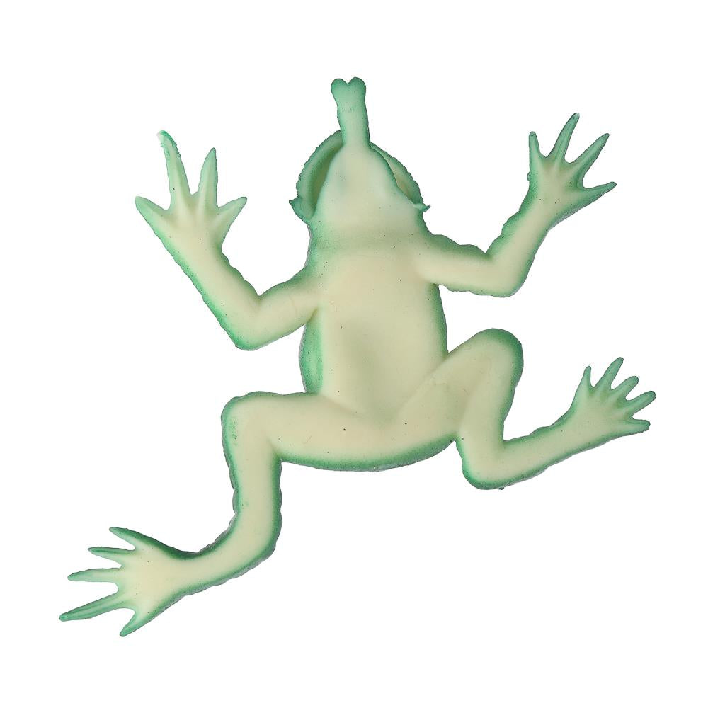 Игрушка тянучка лягушка 12 см, блистер Супер Жим в кор.12*12шт