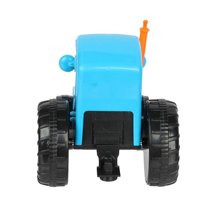 Машина металл СИНИЙ ТРАКТОР синий трактор длина 7,5см, синий, индикатор. Технопарк уп-18шт в кор.2*3уп