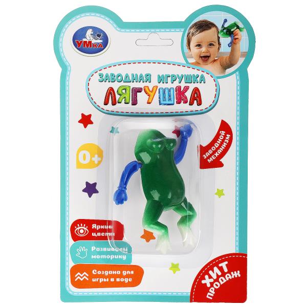 Заводная игрушка "лягушка" блист Умка в кор.2*144шт