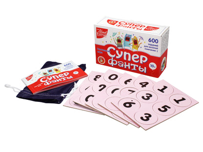 Игра настольная Супер фанты (600 заданий ). Серия АКТИВ time