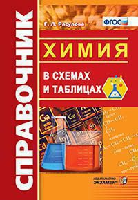СПРАВОЧНИК. ХИМИЯ В СХЕМАХ И ТАБЛИЦАХ. ФГОС/Расулова .( Экзамен)