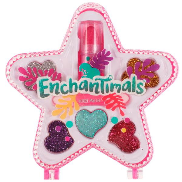 Косметика ДЛЯ ДЕВОЧЕК ЭНЧАНТИМАЛС тени для век с блестками помада-аппликация МИЛАЯ ЛЕДИ в кор.2*180шт