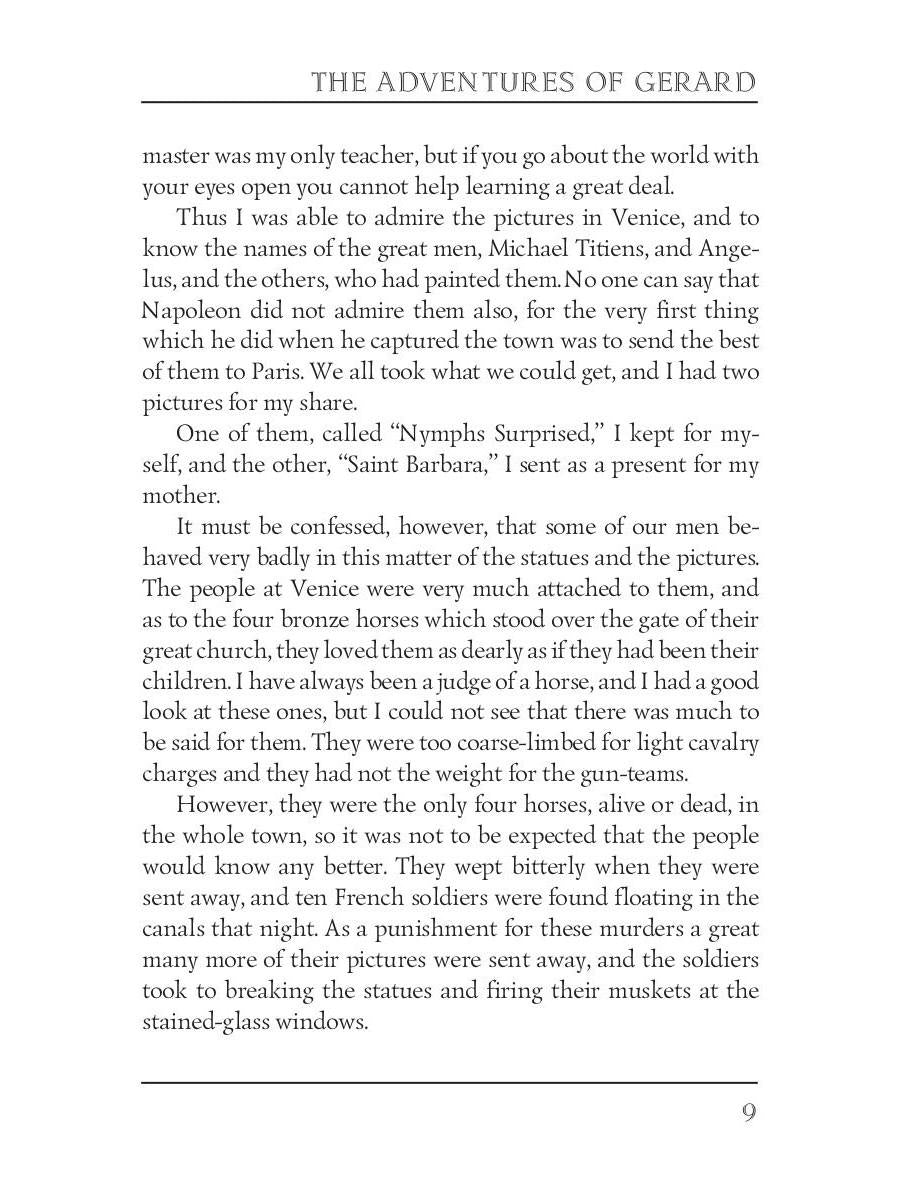 The Adventures of Gerard = Приключения бригадира Жерара: на англ.яз