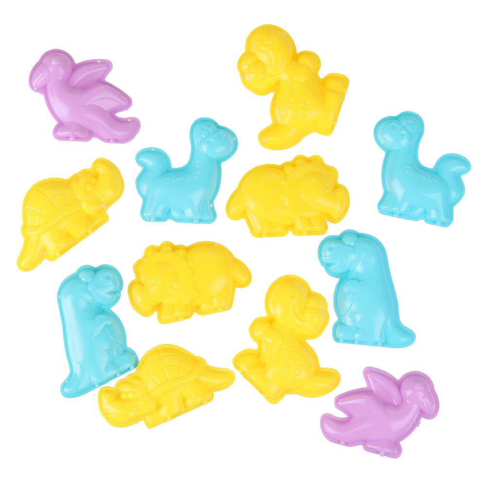 Набор для лепки-сочки формы динозавр 24*18 MultiArt в кор.2*36шт