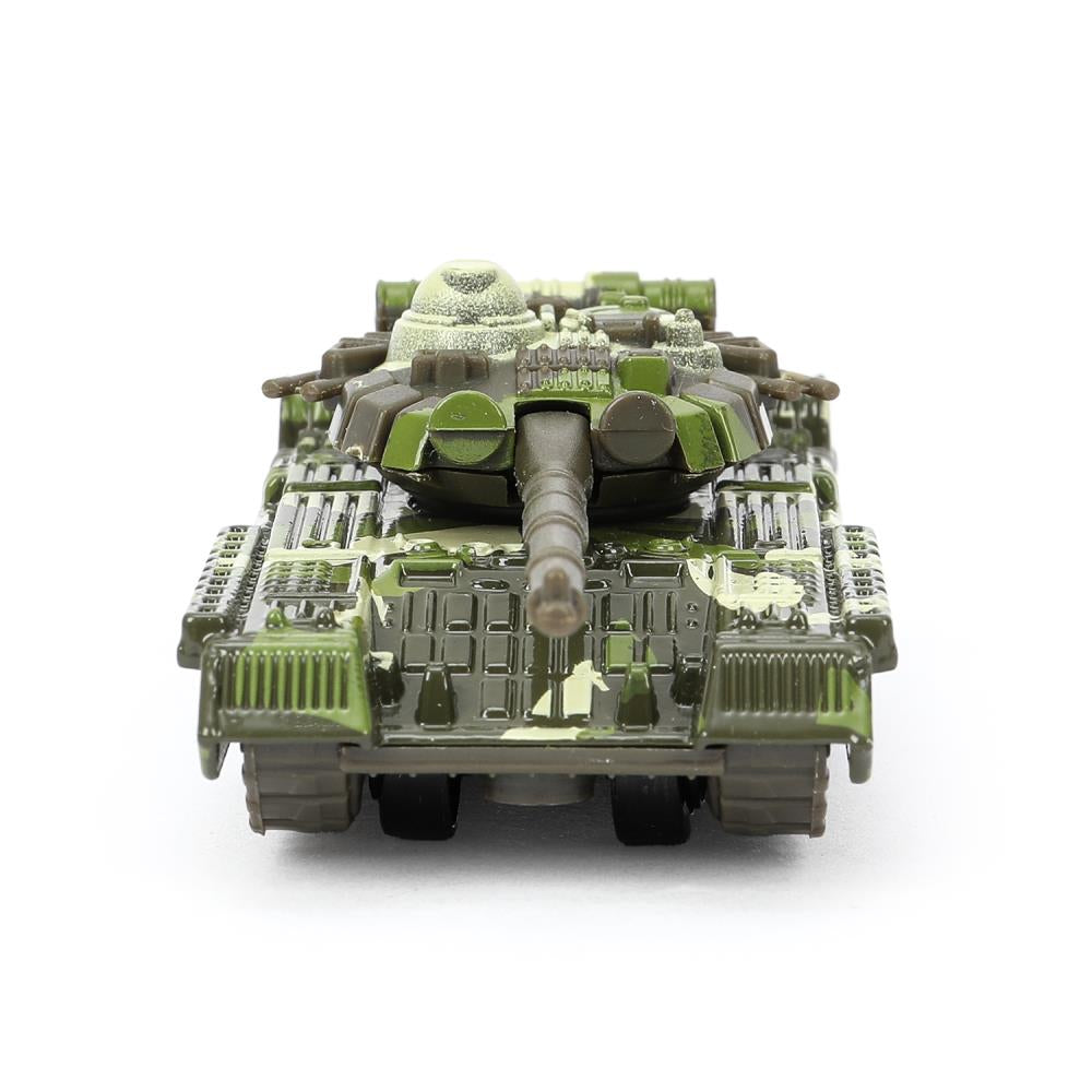 Модель металл LADA ТАНК Т-90, 7,5 см и ВОЕННАЯ ЧАСТЬ 10 см, ассортимент Технопарк в кор.2*24шт
