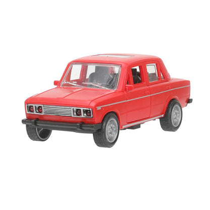 Machine en plastique АВТОМОБИЛЬ 14 см, инерц, красный,кор. Parc technologique en cor.2*120шт