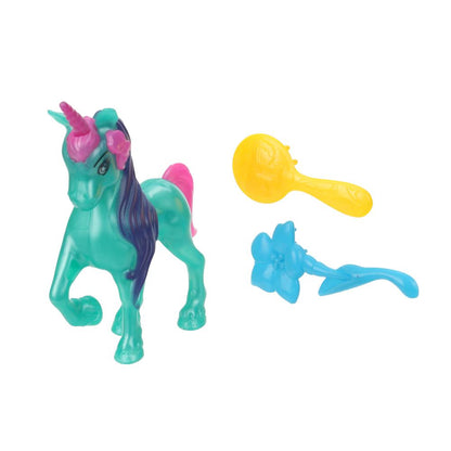 Единорог 10см, пластиковый, аксессуары 2шт Тутти в кор.2*180шт