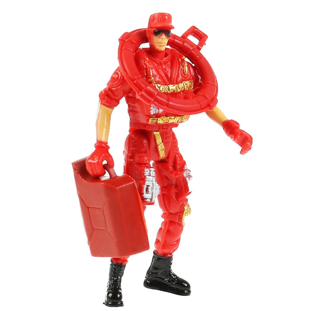 НАБОР СОЛДАТИКОВ ПОЖАРНЫЕ, С АКСЕСС. НА БЛИСТЕРЕ "ИГРАЕМ ВМЕСТЕ" в кор.2*80шт