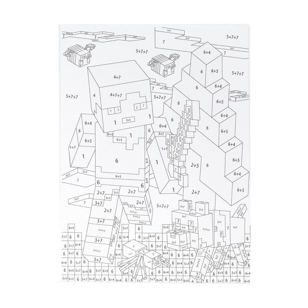 Taille pour numéro 17x23 cm, cadre carré, MUУЛЬТИ АРТ en cor.50шт