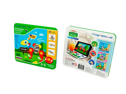 Magneticus.Магнитная мозаика "Зоопарк" арт. MC-003 /12