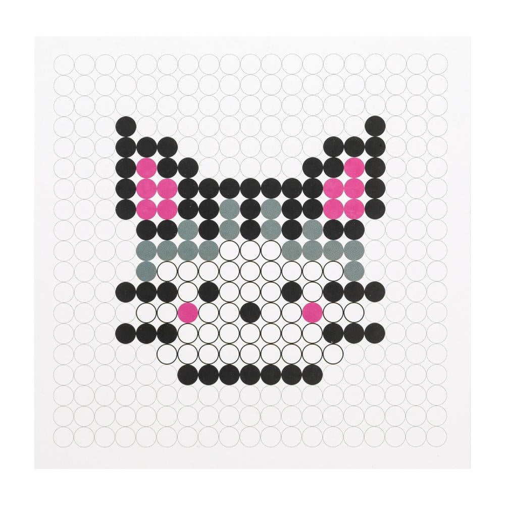 Брелок из термомозаики, Кот МУЛЬТИ АРТ в кор.4*12шт