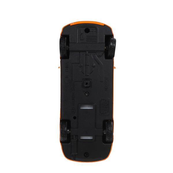 Machine en métal HYUNDAI SOLARIS, 12 cm, double, bagage, acier, orangé, cor. Parc technologique dans le cor.2*36шт