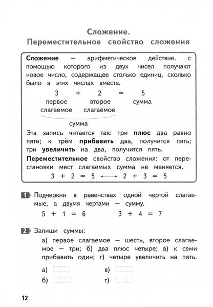 Хвостин. Как я понял тему. 1кл. Тематические задания по матем. Правила. Примеры. Упражнения. (ФГОС).