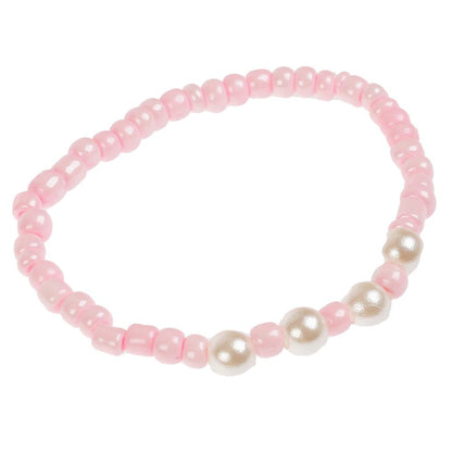 Акс-ры д/девочек СКАЗОЧНЫЙ ПАТРУЛЬ бижутерия (braslet+бусы) единорог МИЛАЯ ЛЕДИ уп-10шт в cor.100up