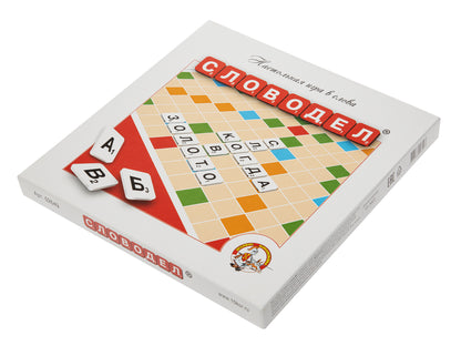 Игра настольная "Словодел" (картон) бел