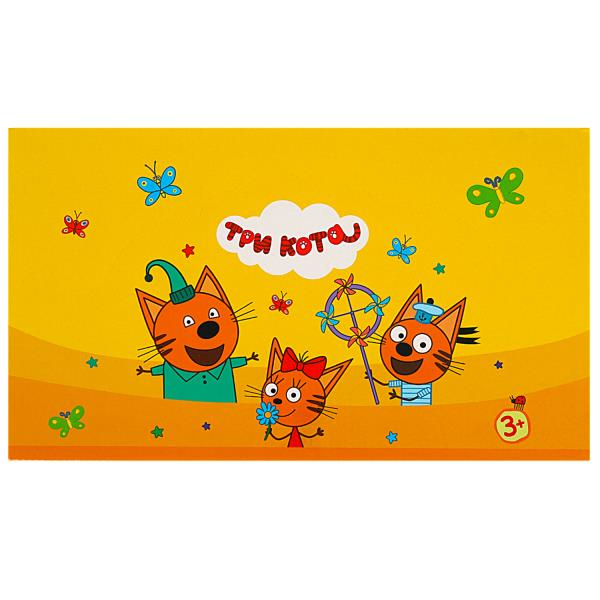 TG-211019-1-CAT2-SD (48) Тянучка Коржик Три Кота песок, дисплей.28*16,5*9,3см Супер Жим уп-12шт в ко