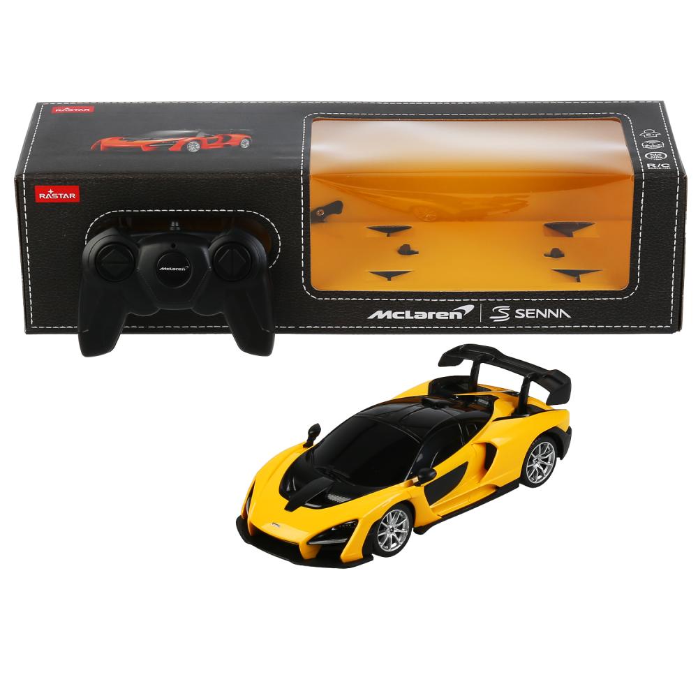 Машина р/у mclaren senna 1:24, цвет в ассорти. в кор. Растар в кор.18шт